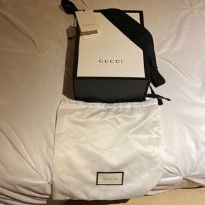 Authentic GUCCI Box & Dust Bag Bundle